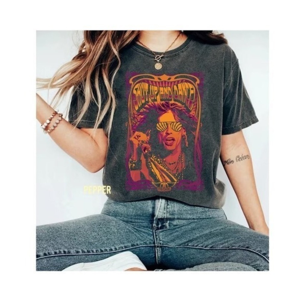 Aerosmith Aero Force One Music Band Tshirt Hard Rock Lovers Tshirt
